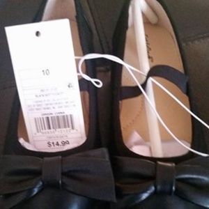 Cat & Jack black size 10 dress shoes